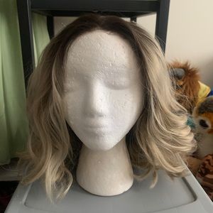 K’ryssma Ombré Dark Roots to Blonde Lace Front Wig